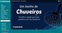 Desktop Screenshot of fabrimar.com.br