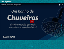Tablet Screenshot of fabrimar.com.br
